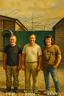 UD4FF Nkitin Aleksandr, UA3-151-777 R4GM Belov Andrei, RK4FF Zaicev Vladimir